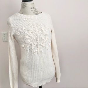 Lauren Conrad Snowflake Sweater
